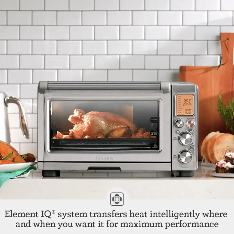 Smart Pro Countertop Oven Element IQ System Convection Powered 10 Cooking Functions Smart Oven with Slow Cook Function - Image 2